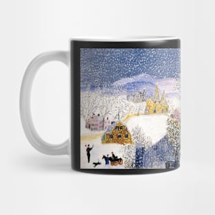 grandma moses - Catching the Thanksgiving Turkey Mug